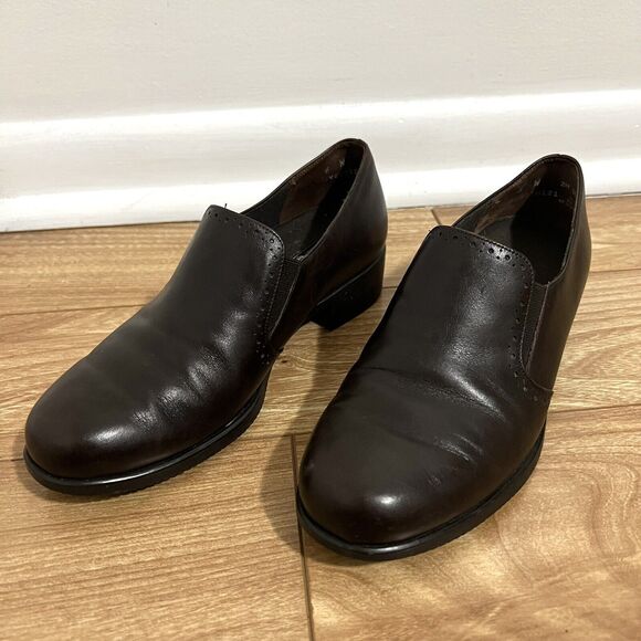 Munro American Shoes Brown Size 6 W Proper Size & Perfect Fit Comfort Slip On - Picture 1 of 9